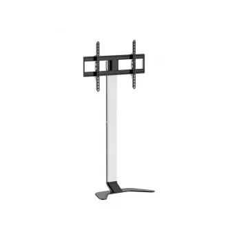 Βάση/στήριγμα TV EQUIP 650614 για οθόνες 37 inch–86 inch, έως 45 kg, VESA 100x100–600x400, ύψος 900–1100 mm, κλίση -10° έως 5°, ασημί