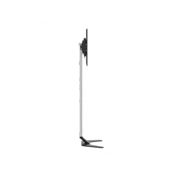 Βάση/στήριγμα TV EQUIP 650614 για οθόνες 37 inch–86 inch, έως 45 kg, VESA 100x100–600x400, ύψος 900–1100 mm, κλίση -10° έως 5°, ασημί