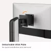 Equip 650129 Βάση/στήριγμα TV 124,5 cm (49 inch) ασημί