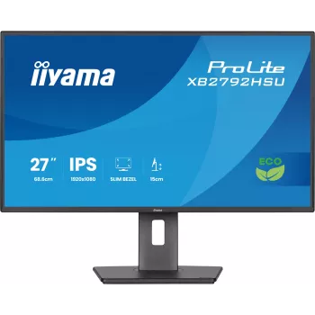 iiyama ProLite XB2792HSU-B1 Οθόνη υπολογιστή 68,6 cm (27 inch) 1920 x 1080 Pixel Full HD LED μαύρο
