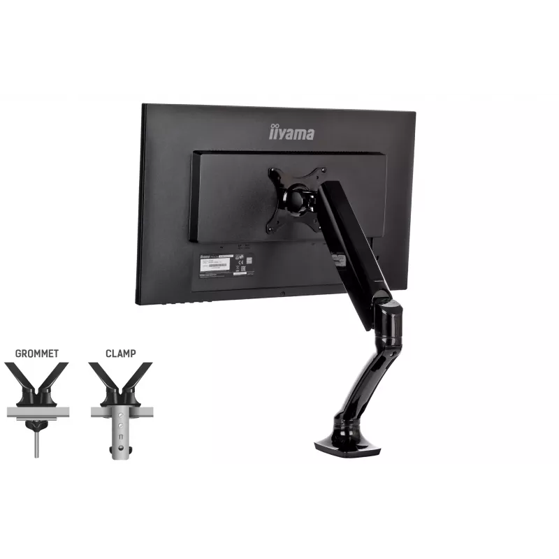 iiyama DS3001C-B1 Βάση Οθόνης / Στήριγμα 68,6 cm (27 ίντσες) Γραφείου Μαύρο