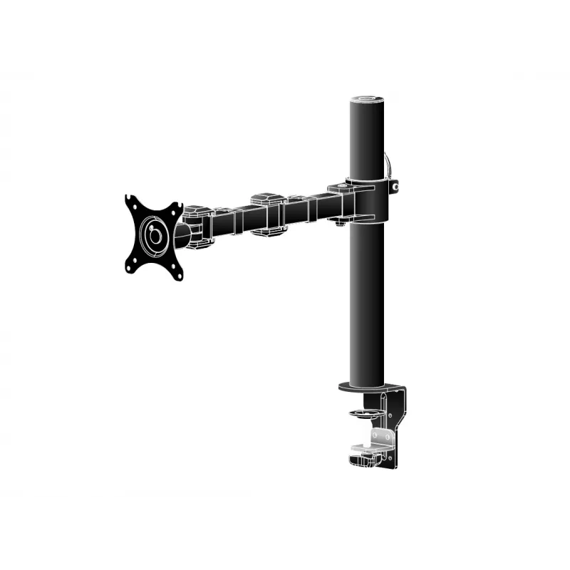 iiyama DS1001C-B1 Βάση Οθόνης / Στήριγμα 76,2 cm (30 ίντσες) Γραφείου Μαύρο