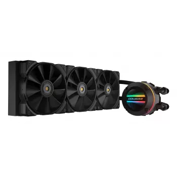 COUGAR υδρόψυξη CPU Poseidon-GT 360, ARGB, μαύρο, σετ υγρής ψύξης, 12 cm, μαύρο