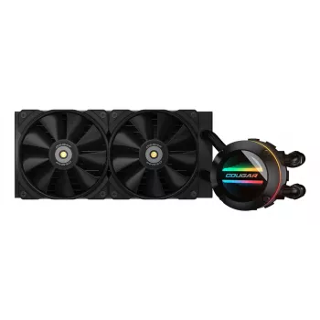 COUGAR υδρόψυξη CPU Poseidon-GT 240, ARGB, μαύρο, All-in-One υγρής ψύξης, 12 cm, μαύρο