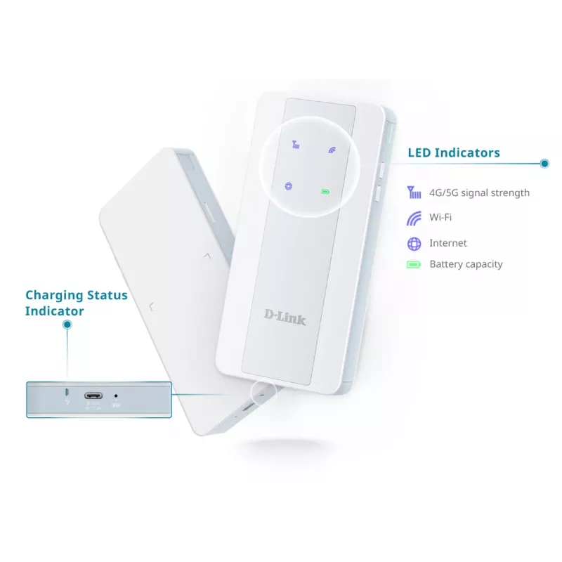 Μόντεμ κινητού δικτύου D-Link 5G NR AX1800 Wi-Fi 6
