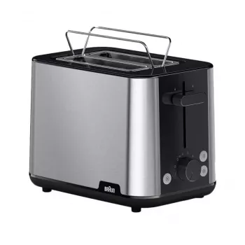 Braun HT101BI-HT1510BK 8 2 φέτες 900 W μαύρο, ανοξείδωτο χάλυβα