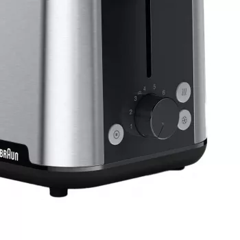 Braun HT101BI-HT1510BK 8 2 φέτες 900 W μαύρο, ανοξείδωτο χάλυβα