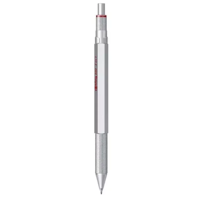 Μηχανικό μολύβι Rotring 2164109 3 τεμ. ασημί