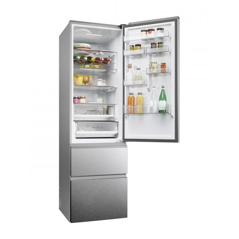 Haier 3D 60 Σειρά 5 HTW5620DNMG ελεύθερο 414 L ασημί