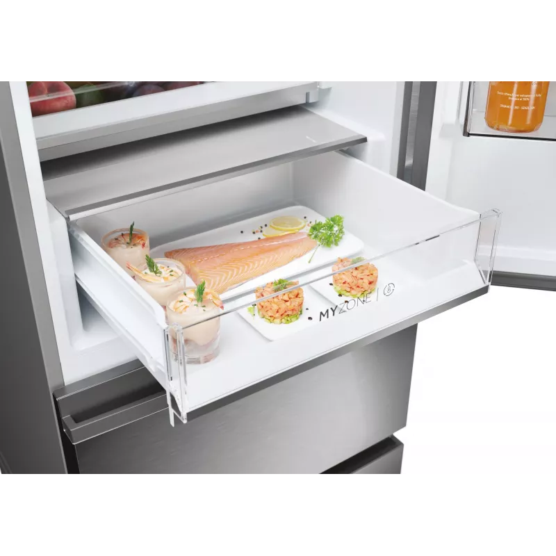 Haier 3D 60 Σειρά 5 HTW5620DNMG ελεύθερο 414 L ασημί