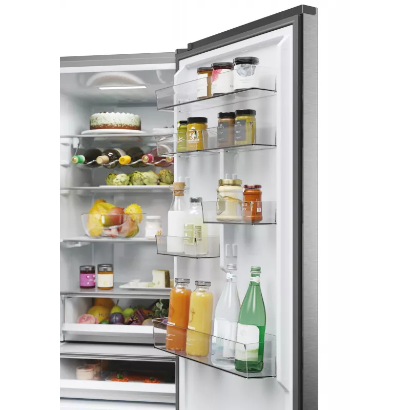 Haier 3D 60 Σειρά 5 HTW5620DNMG ελεύθερο 414 L ασημί