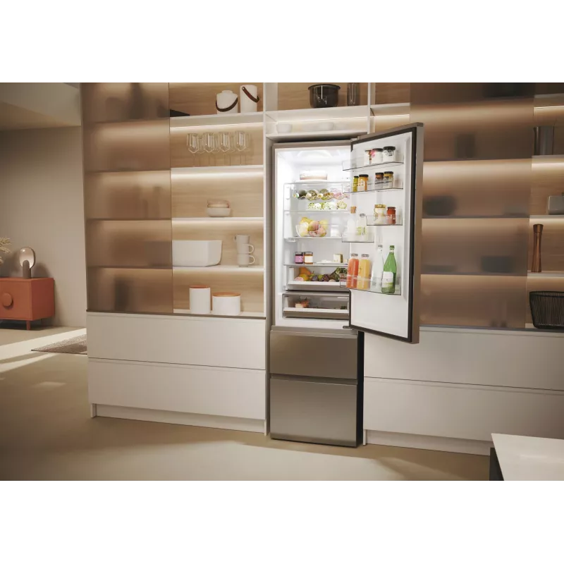Haier 3D 60 Σειρά 5 HTW5620DNMG ελεύθερο 414 L ασημί