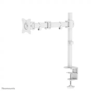 Neomounts NM-D135WHITE Βάση οθόνης 10-30 ίντσες, σφιγκτήρας/διάτρηση γραφείου, 8 kg, 25,4 cm (10 ίντσες), 76,2 cm (30 ίντσες), 100 x 100 mm, λευκό