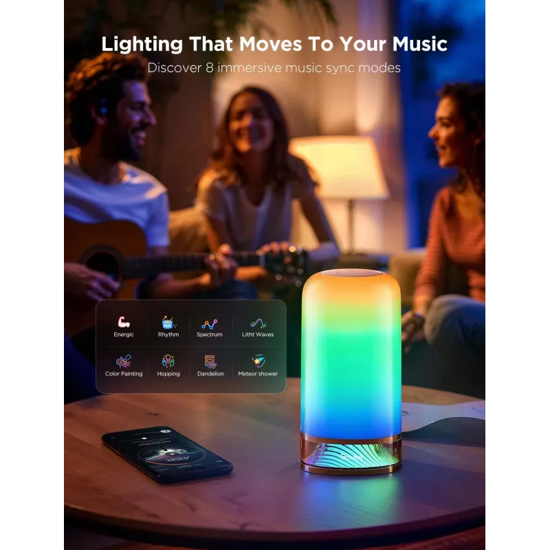 Govee H6022 Έξυπνο επιτραπέζιο φωτιστικό Wi-Fi/Bluetooth