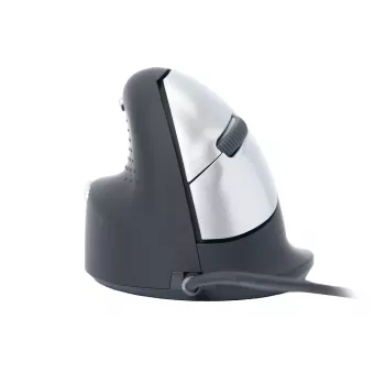 R-Go Tools Εργονομικό ποντίκι R-Go HE Break με λογισμικό διαλειμμάτων, μεσαίο (μέγεθος χεριού 165–185 mm), αριστερόχειρο, ενσύρματο, μαύρο