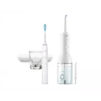 Philips Powertube Ασύρματο HX3886/41 DiamondClean 9000, Ενήλικες, Ηλεκτρική Οδοντόβουρτσα, Καθημερινή Φροντίδα, Βαθύς Καθαρισμός, Φροντίδα Ούλων, Λεύκανση, Λευκό, Μπαταρία, Ενσωματωμένη Μπαταρία
