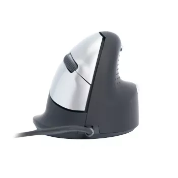 R-Go Tools Εργονομικό ποντίκι R-Go HE Break με λογισμικό διαλειμμάτων, μεγάλο (μέγεθος χεριού ≥ 185 mm), για δεξιόχειρες, ενσύρματο, μαύρο