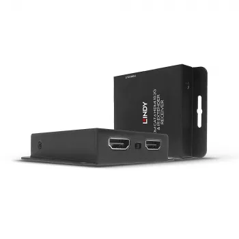 Lindy 70m Cat.6 HDMI 4K30 και επέκταση IR με PoC και Loop Out