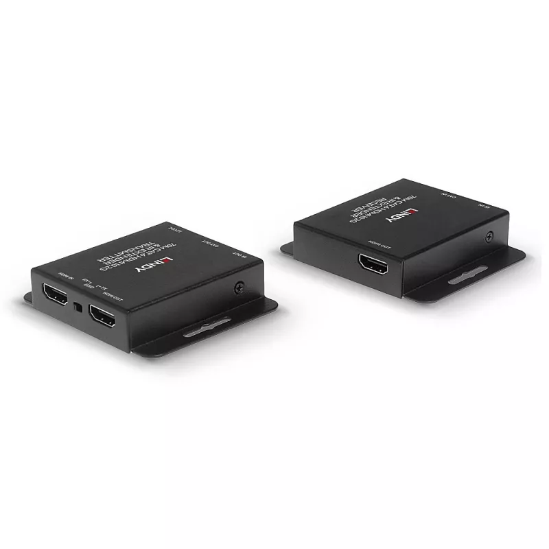 Lindy 70m Cat.6 HDMI 4K30 και επέκταση IR με PoC και Loop Out