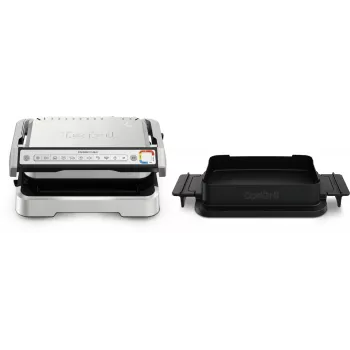 Ηλεκτρική ψησταριά επαφής Tefal OptiGrill 4in1 GC774D ανοξείδωτο χάλυβα 2100W