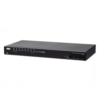 ATEN 8-Port USB 3.0 4K DisplayPort KVM Switch, 4096 x 2160 Pixel, 4K Ultra HD, 18,44 W, μαύρο