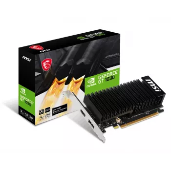 Κάρτα γραφικών MSI GeForce GT 1030 – 4 GB GDDR4, PCIe 3.0, 1430 MHz Boost, 64-Bit, ενεργή ψύξη