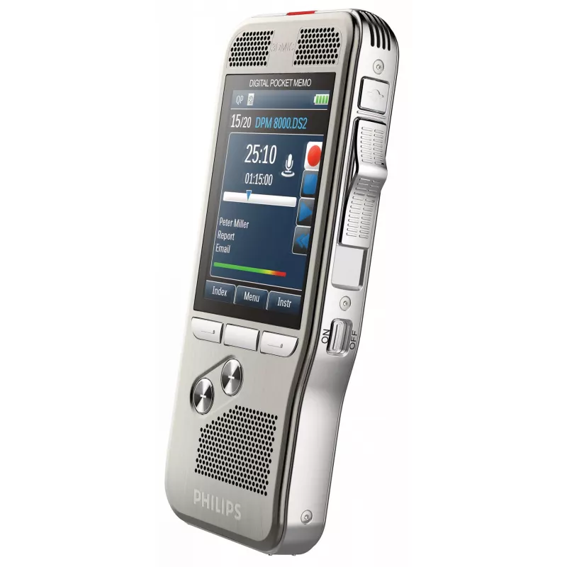 Philips DPM 8300 συσκευή υπαγόρευσης εσωτερική μνήμη ασημί