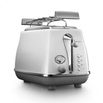 Φρυγανιέρα De’Longhi CTOC2103.W 2 φέτες 900 W λευκό ανοξείδωτο