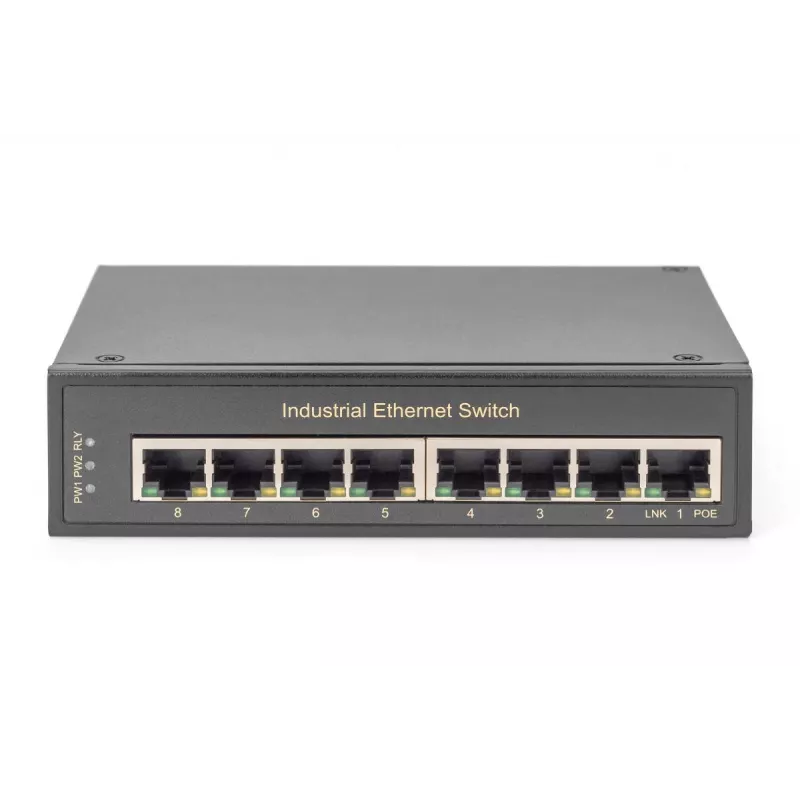 Μη διαχειριζόμενος διακόπτης Digitus DN-651108 8 θύρες Gigabit Ethernet
