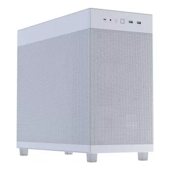 ASUS PRIME AP303 Mesh 90DC00V3-B39000 κουτί υπολογιστή Midi Tower, ATX/Micro-ATX, πάνελ mesh, 2x USB 3.2, χωρίς τροφοδοτικό, λευκό
