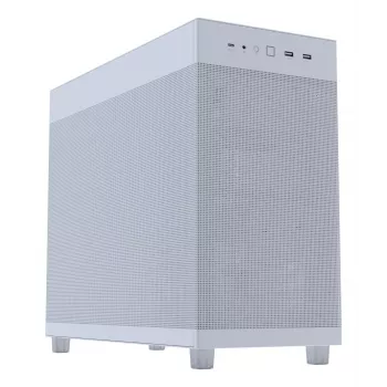 ASUS PRIME AP303 Mesh 90DC00V3-B39000 κουτί υπολογιστή Midi Tower, ATX/Micro-ATX, πάνελ mesh, 2x USB 3.2, χωρίς τροφοδοτικό, λευκό