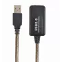 GEMBIRD ενεργό καλώδιο επέκτασης USB 2.0, 10 m - μαύρο