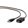 GEMBIRD ενεργό καλώδιο επέκτασης USB 2.0, 10 m - μαύρο