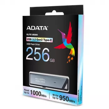 ADATA UE800 USB Stick 256 GB USB Type-C 3.2 Gen 2 (3.1 Gen 2) ασημί