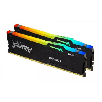 Kingston Technology FURY Beast 16GB 5200MT/s DDR5 CL40 DIMM (κιτ 2) RGB
