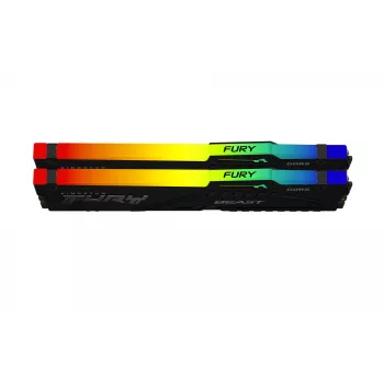 Kingston Technology FURY Beast 16GB 5200MT/s DDR5 CL40 DIMM (κιτ 2) RGB