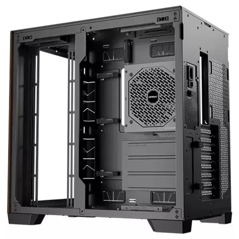 Κουτί υπολογιστή Antec C8 Wood Full Tower Μαύρο