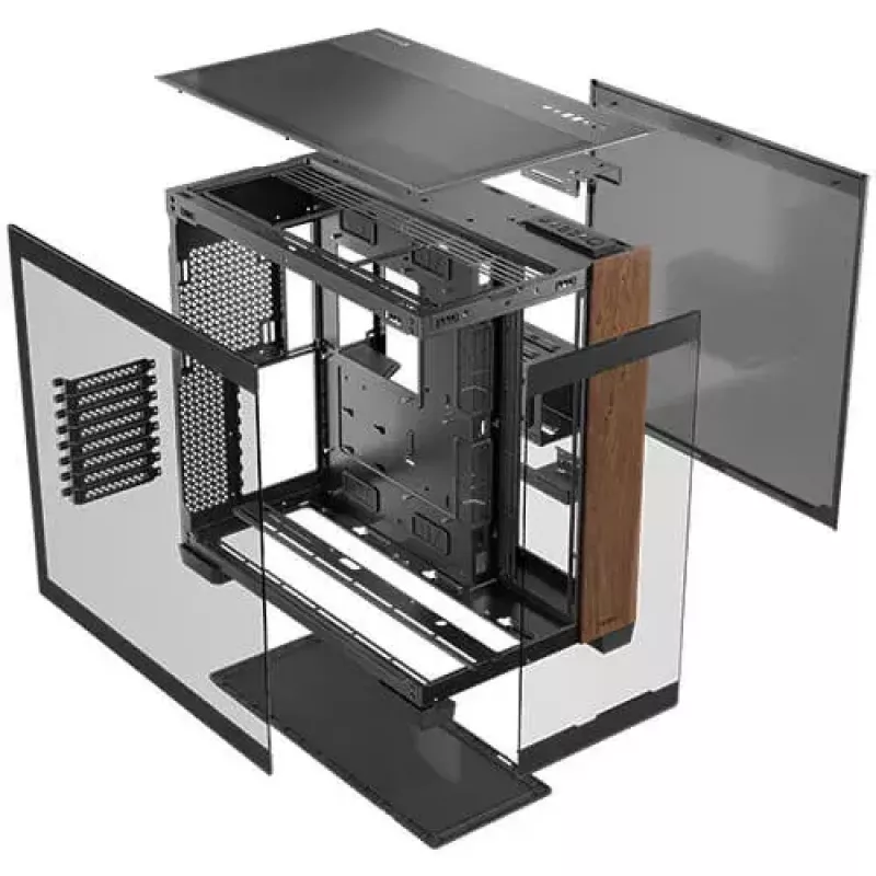 Κουτί υπολογιστή Antec C8 Wood Full Tower Μαύρο