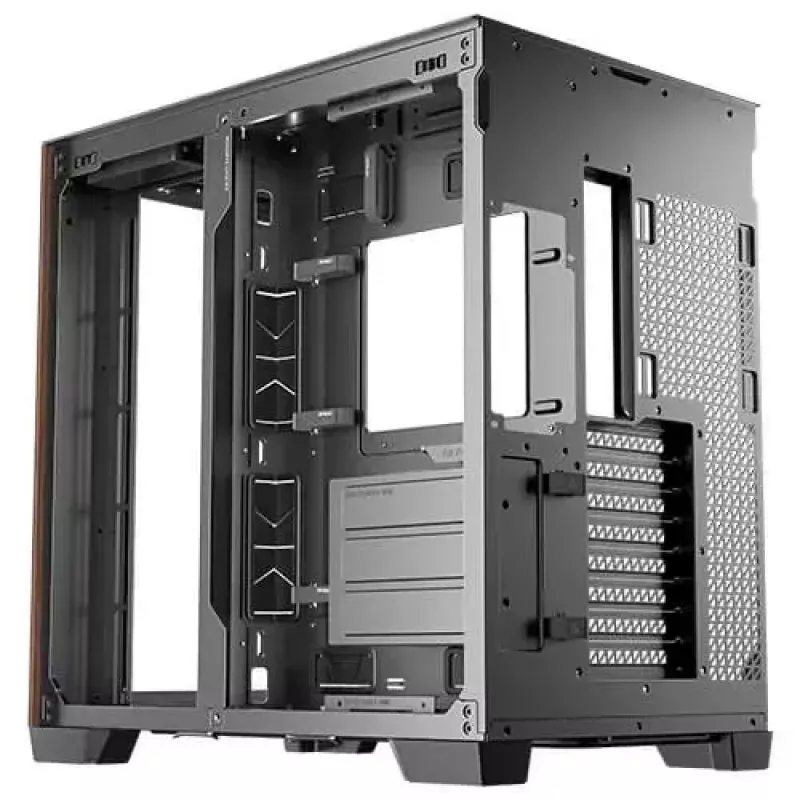 Κουτί υπολογιστή Antec C8 Wood Full Tower Μαύρο