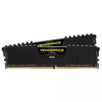 Μνήμη CORSAIR 32GB DDR4 3200MHz Kit 2 DIMM C16 Vengeance LPX μαύρη