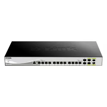 D-Link DXS-1210-16TC/E Διακόπτης δικτύου Managed L2 10G Ethernet (100/1000/10000) γκρι