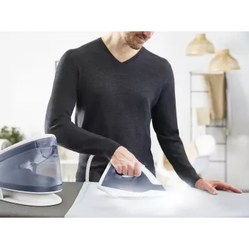 Tefal Express Optimal SV4110 2200 W 1,2 L κεραμικό Express Glide μπλε, λευκό