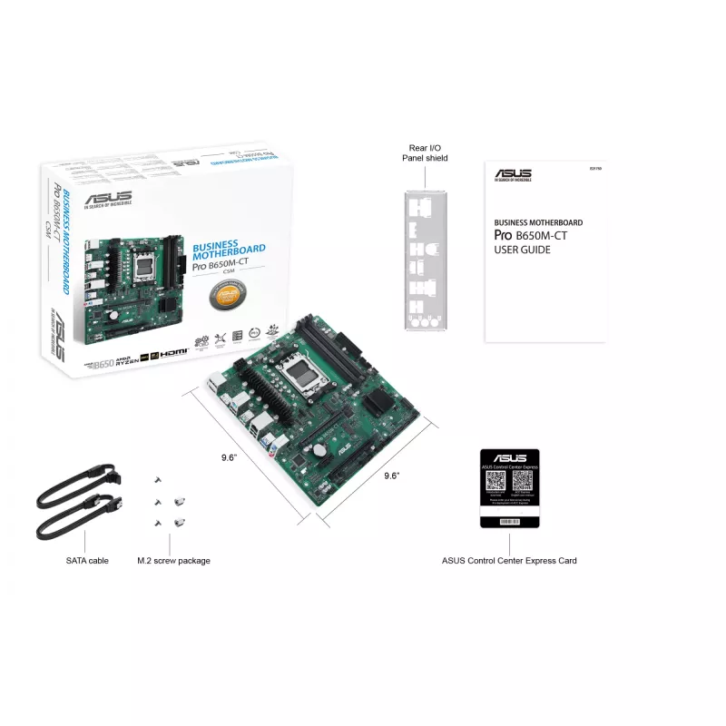 Μητρική ASUS PRO B650M-CT-CSM AMD B650 Socket AM5 micro ATX