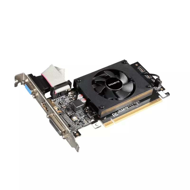 GIGABYTE GV-N710D3-2GL Κάρτα γραφικών NVIDIA GeForce GT 710 2 GB GDDR3