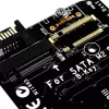 SilverStone SST-ECM20 κάρτα ελεγκτή αποθήκευσης M.2 SATA, 2x M.2 εσωτερικό, 32 Gbit/s