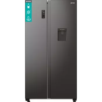 Gorenje NRR9185EABXLWD ψυγειοκαταψύκτης Side-by-Side, 547 l (355 l + 192 l), ConvertActive, ενεργειακή κλάση E, σκούρο ανοξείδωτο ατσάλι
