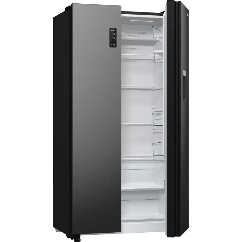 Gorenje NRR9185EABXLWD ψυγειοκαταψύκτης Side-by-Side, 547 l (355 l + 192 l), ConvertActive, ενεργειακή κλάση E, σκούρο ανοξείδωτο ατσάλι