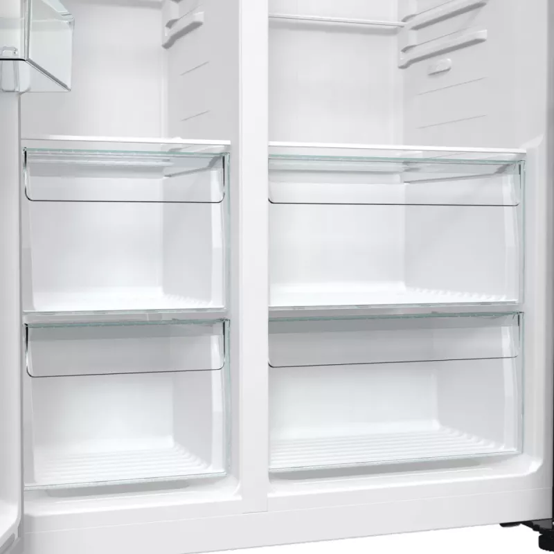 Gorenje NRR9185EABXLWD ψυγειοκαταψύκτης Side-by-Side, 547 l (355 l + 192 l), ConvertActive, ενεργειακή κλάση E, σκούρο ανοξείδωτο ατσάλι