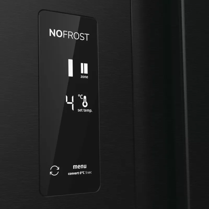 Gorenje NRR9185EABXLWD ψυγειοκαταψύκτης Side-by-Side, 547 l (355 l + 192 l), ConvertActive, ενεργειακή κλάση E, σκούρο ανοξείδωτο ατσάλι