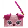 Purse Pets, Keepin’ It Clutch Dazzling Diva παιχνίδι κουτάβι και τσάντα καρπού με φωτεινά ουράνια μάτια, παιχνίδι για κορίτσια από 4 ετών
